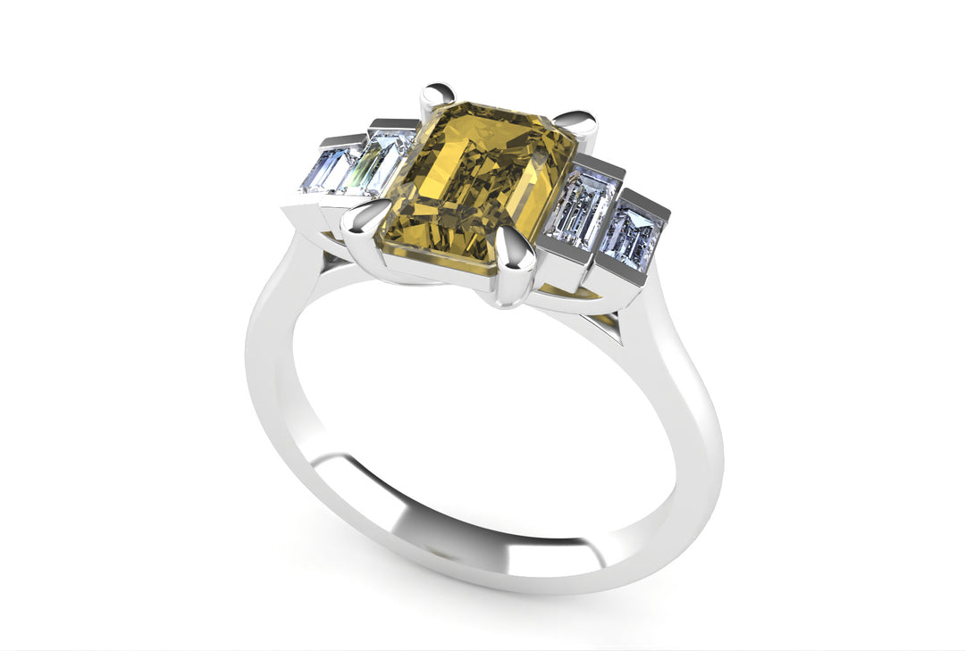 Private commission - CDGR - SS - KM - L.G Bespoke Gemstone Ring