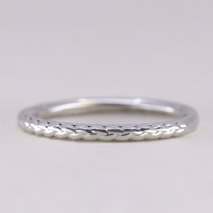 Mia - Braided Pattern Wedding Ring - Made-to-Order Wedding Rings - Made-to-Order