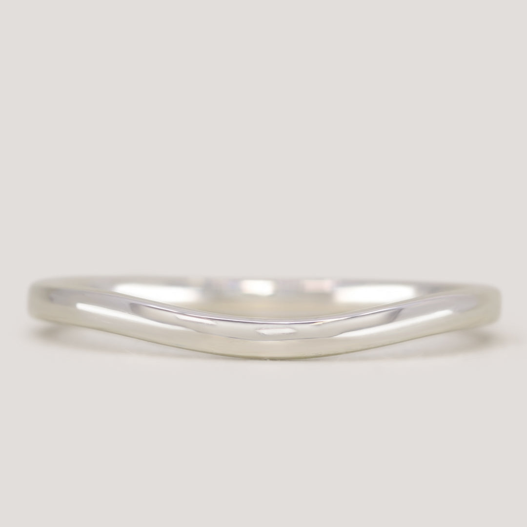 Try at Home Silver Wedding Band Sample Service