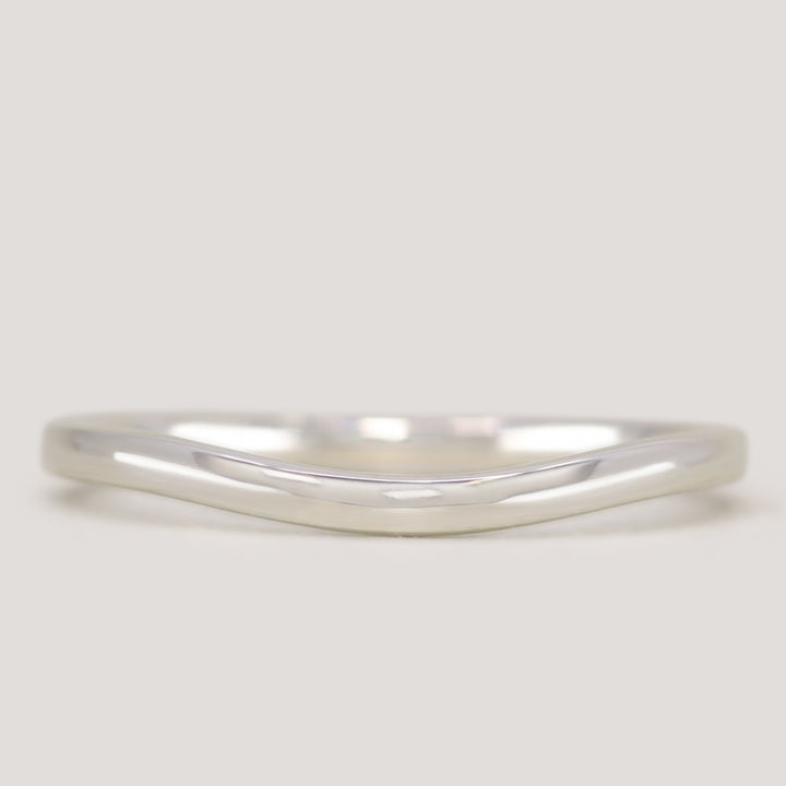 Peggy - Polished Wave Wedding Ring 1.8mm Width - Made-to-Order Wedding Rings - Made-to-Order