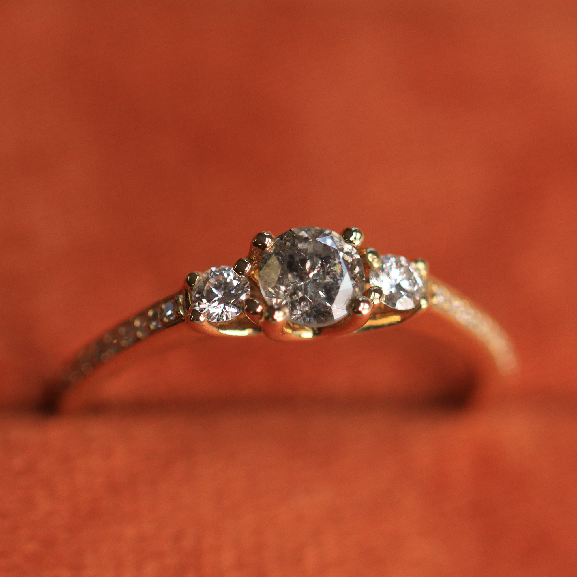 Trilogy Engagement Ring