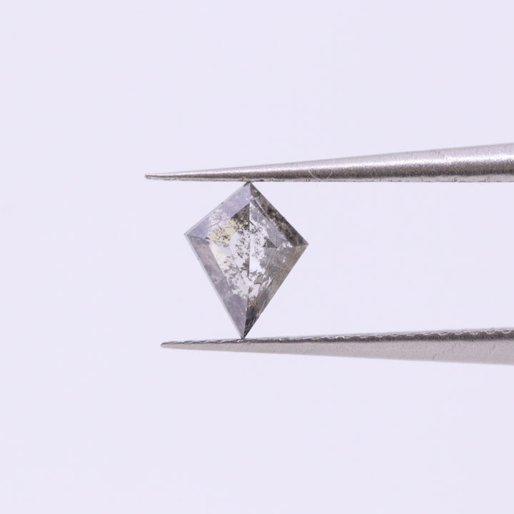 Salt and Pepper Diamond | 0.50ct Kite Cut, Loose Gemstone