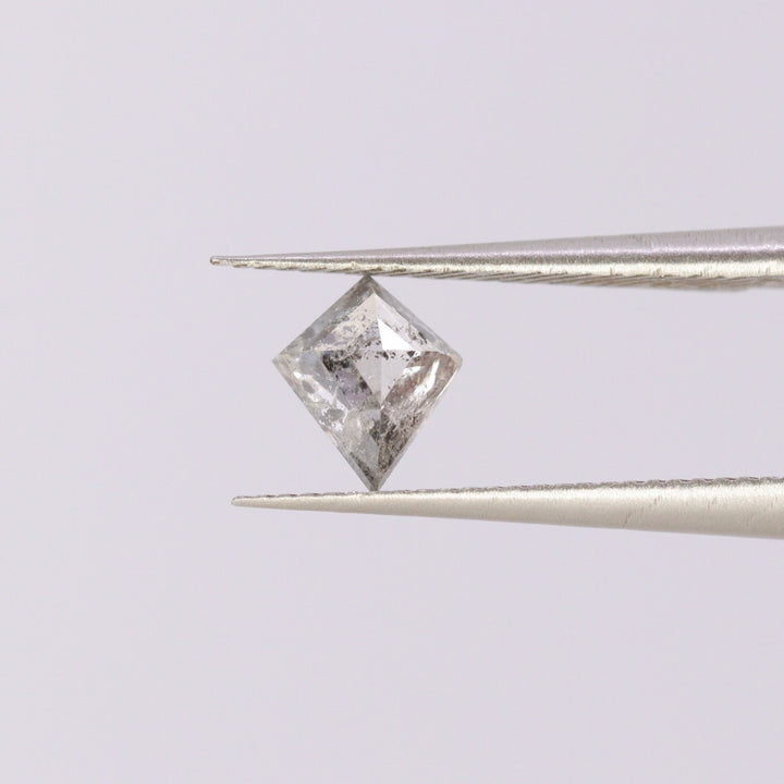 Salt and Pepper Diamond | 0.54ct Kite Cut, Loose Gemstone