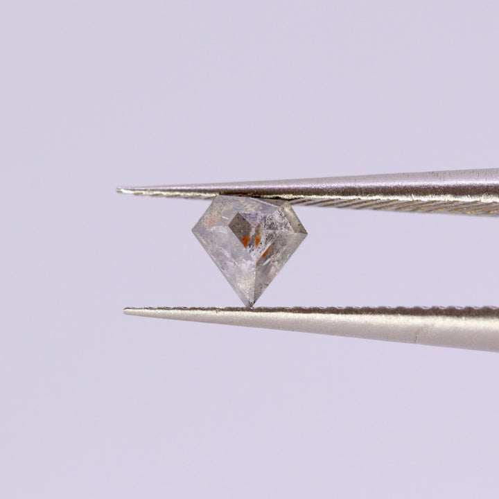 Salt and Pepper Diamond | 0.34ct Shield Cut, Loose Gemstone
