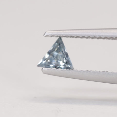 0.50ct Trilliant Cut Geometric Denim Blue Sapphire, Set of 3