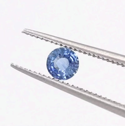 Blue Sapphire | 0.35ct Round Cut, Loose Gemstone