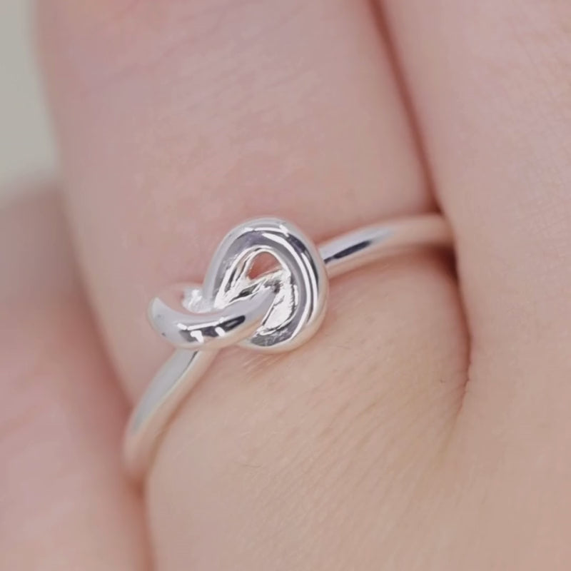 Placeholder Engagement Ring - Sterling Silver Ring for Proposal