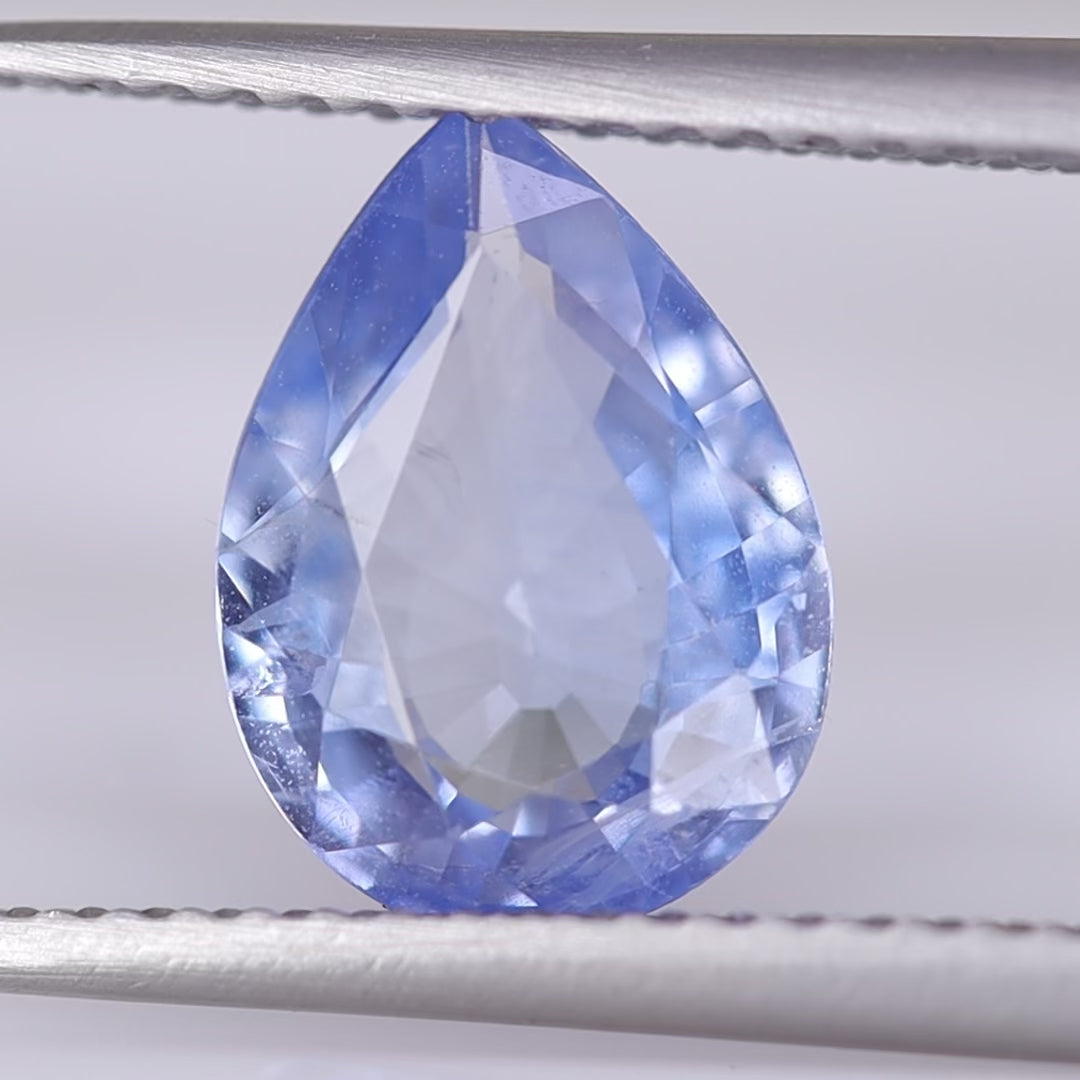 Ceylon Blue Sapphire | 2.05ct Pear/Teardrop Cut, Loose Gemstone