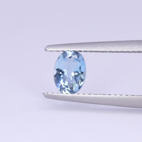 0.58ct Oval Cut Aquamarine