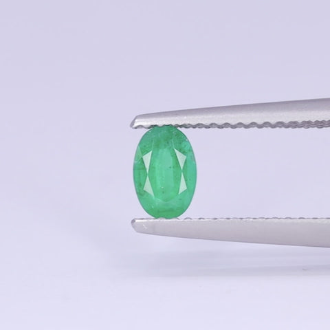 0.45ct Oval Cut Emerald