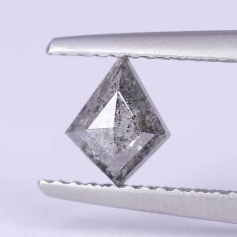 0.54ct Kite Cut Salt and Pepper Diamond Loose Gemstones