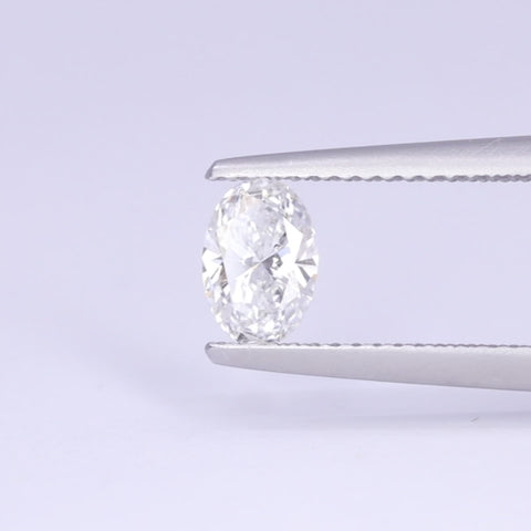 0.60ct Oval Cut Lab Grown Diamond E VS2, IGI Certified