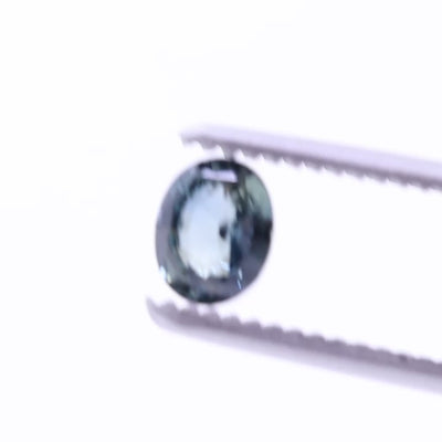 Teal Sapphire | 0.80ct Oval Cut, Loose Gemstone