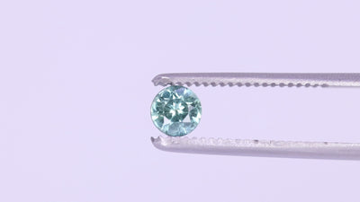 Teal Sapphire | 0.70ct Round Brilliant Cut, Loose Gemstone