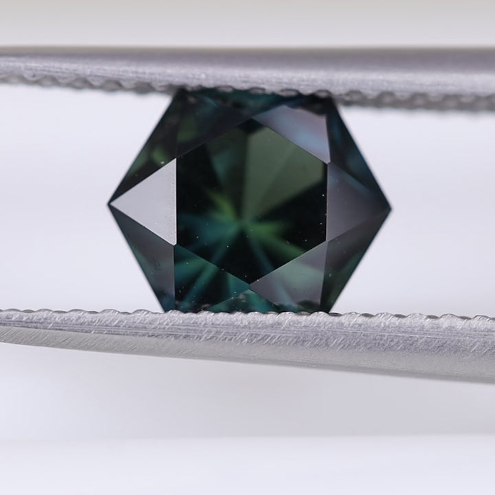 Geometric Teal Sapphires - Available for Custom Engagement Rings