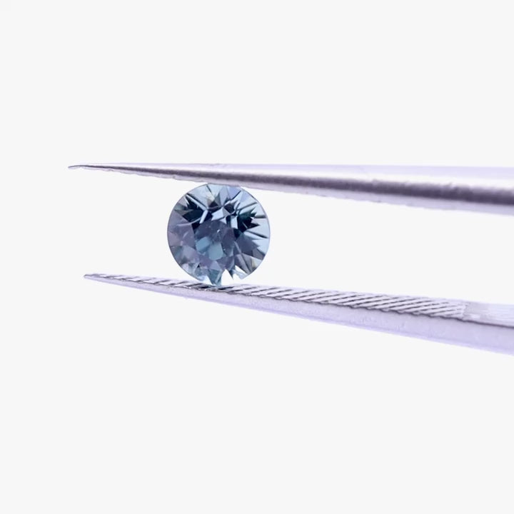Teal Sapphire  | 0.44ct Round Brilliant Cut, Loose Gemstone