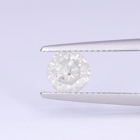 1.15ct Round Brilliant Cut Salt and Pepper Diamond Loose Gemstones