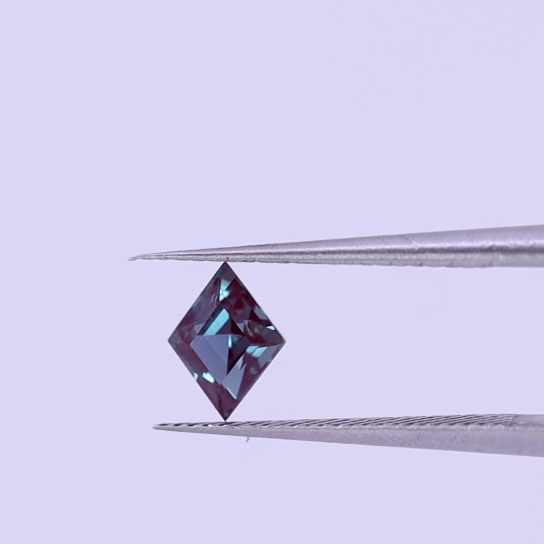 Lab-Grown Alexandrite | 0.85ct Kite Cut, Loose Gemstone