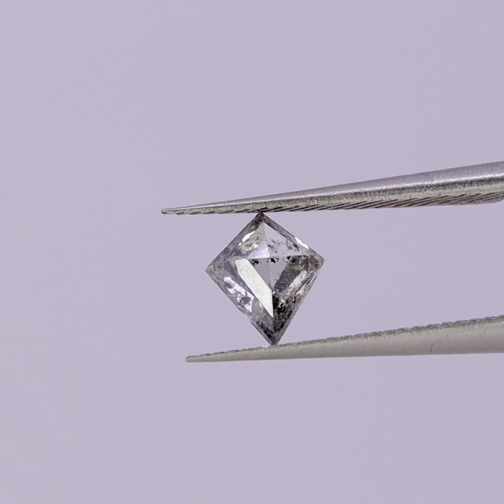 Salt and Pepper Diamond | 0.54ct Kite Cut, Loose Gemstone