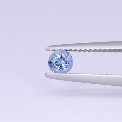 0.30ct Round Diamond Cut Aquamarine Loose Gemstones
