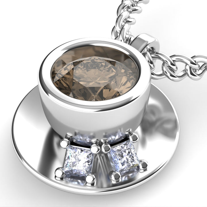 Tea and Two Sugars Pendant - Yorkshire Day 2024