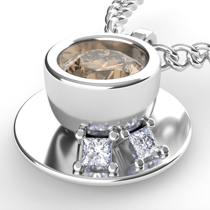 Tea and Two Sugars Pendant - Yorkshire Day 2024