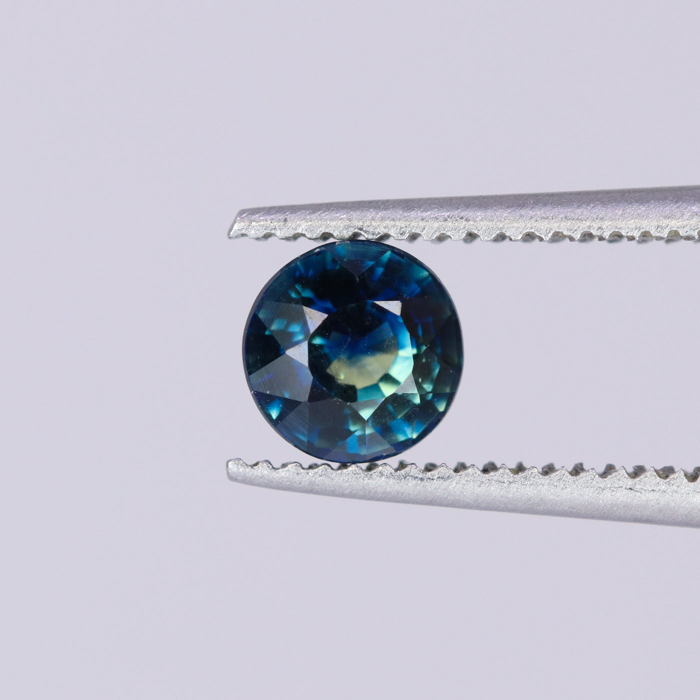 Teal Sapphire | 0.68ct Round Brilliant Cut, Loose Gemstone