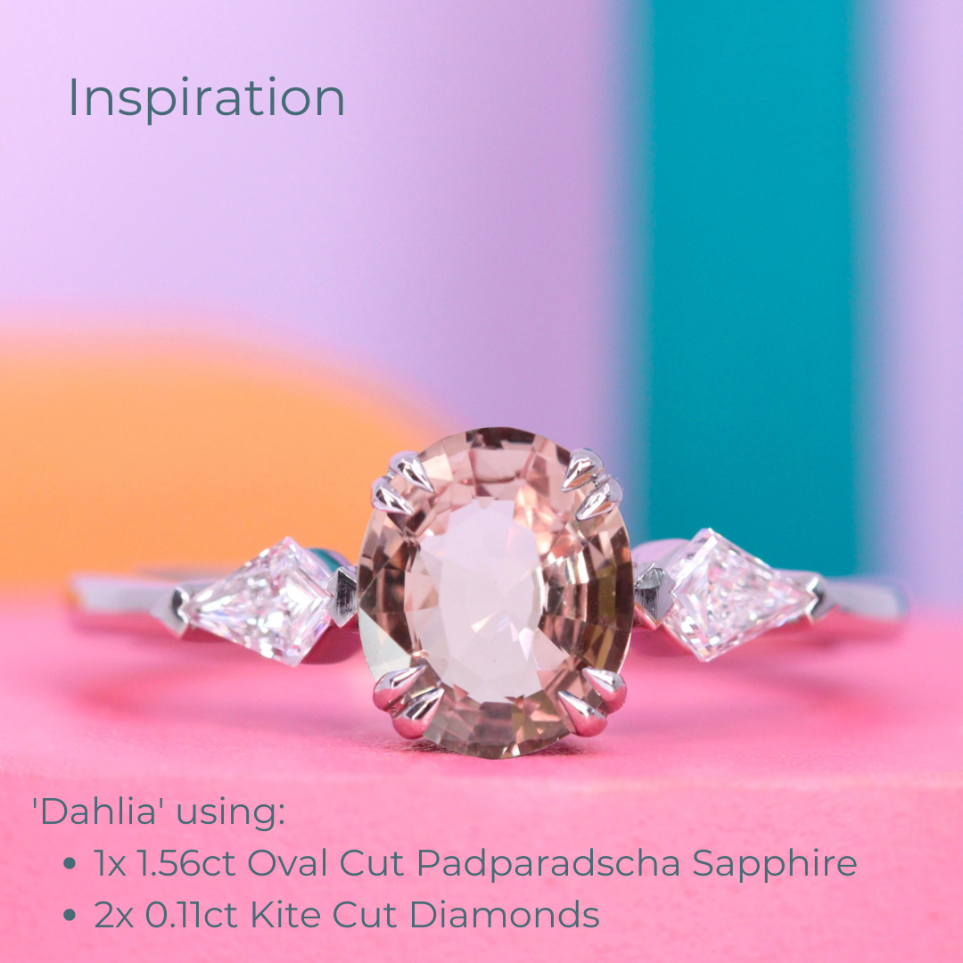 Pink Sapphire | 1.56ct Oval Cut, Loose Gemstone