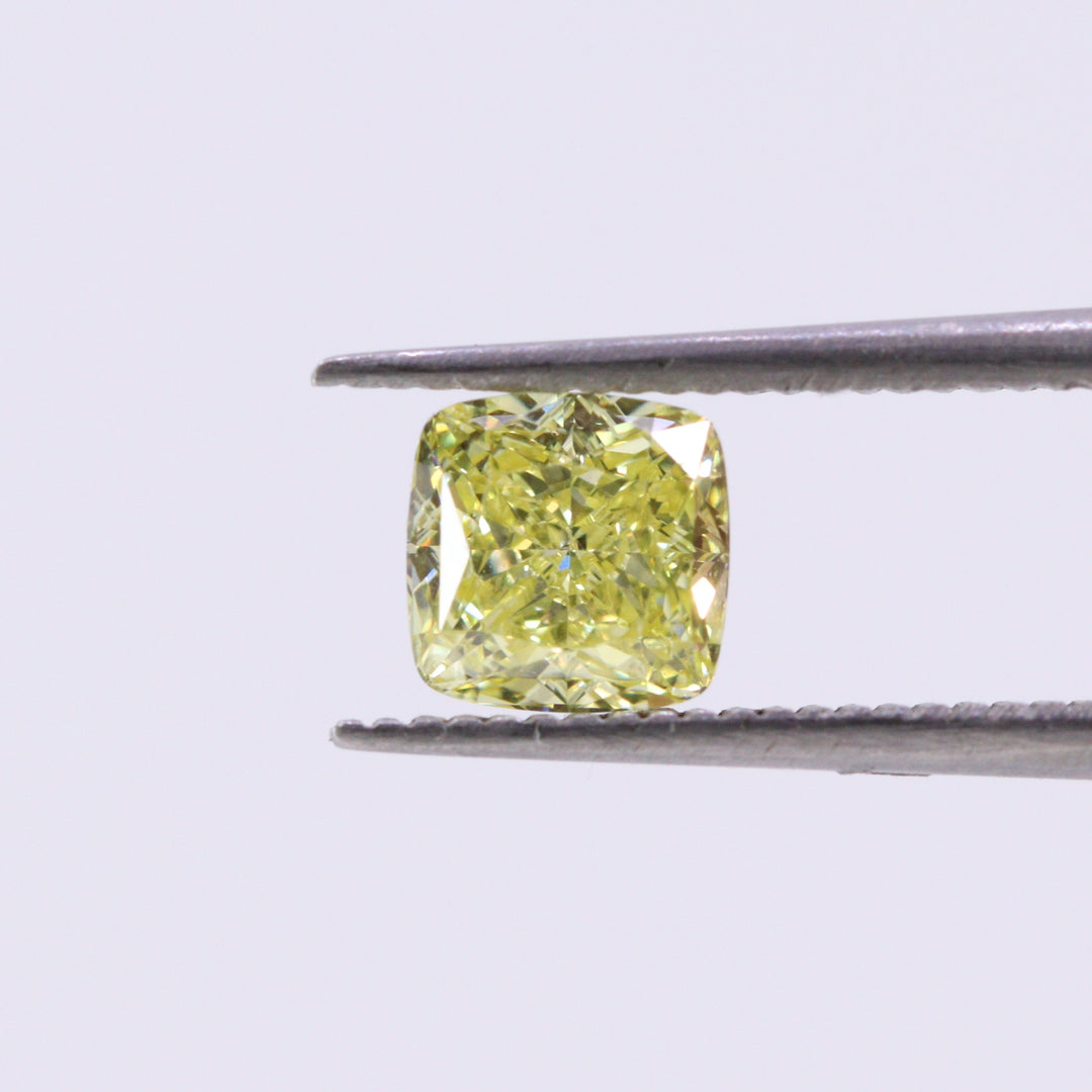 Coloured Diamond | 0.71ct Cushion Cut, Loose Gemstone