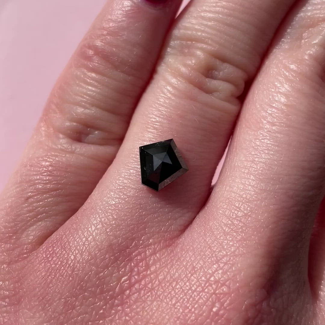 Coloured Diamond | 1.58ct Geometric Shield Cut, Loose Gemstone