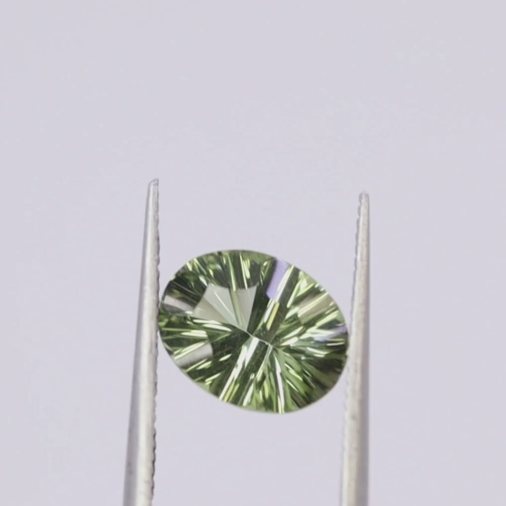 Oval tourmaline