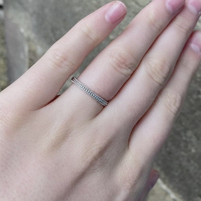 beaded wedding ring