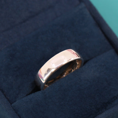 Xander - Hidden Leaves Wedding Ring Mens - Made-to-Order