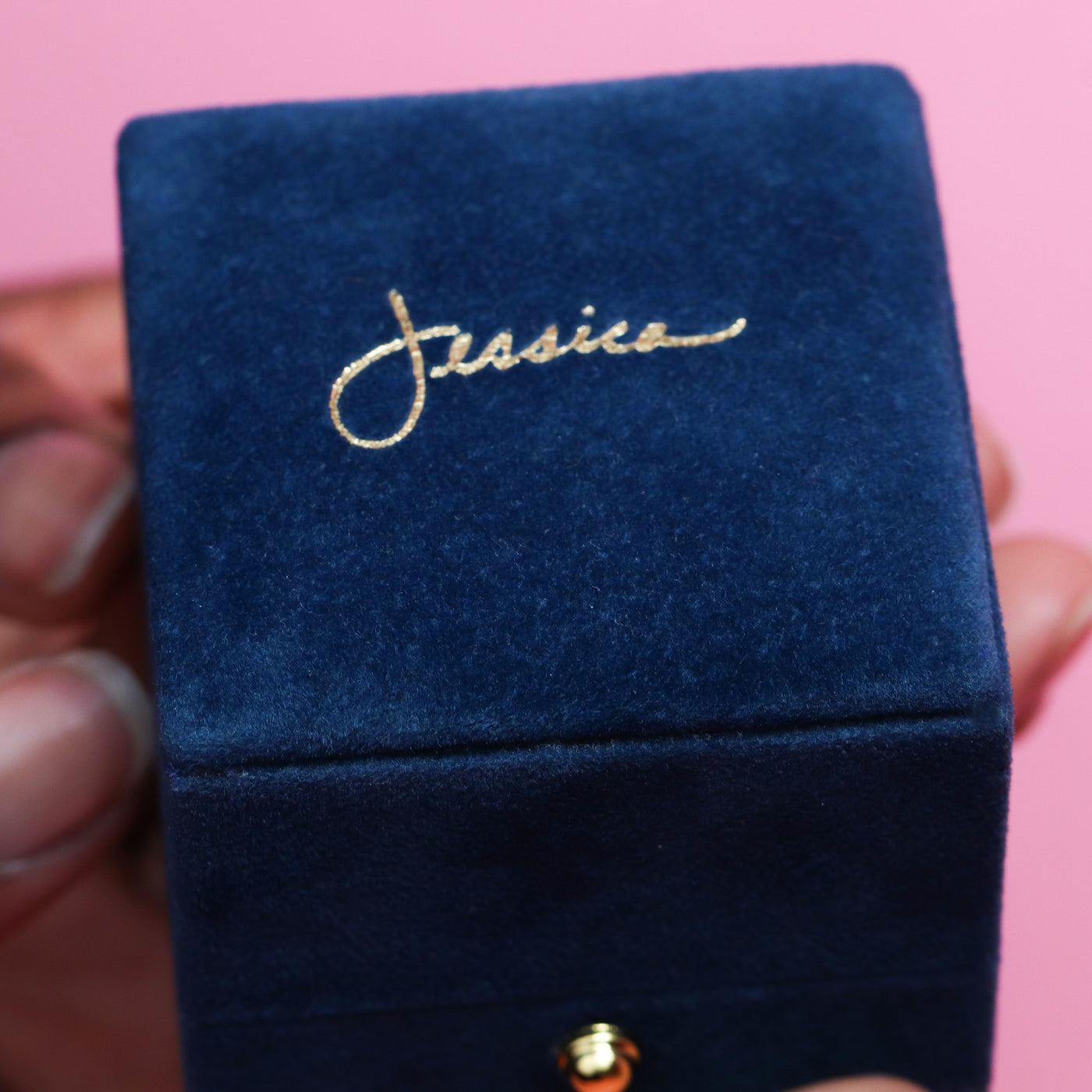 Aster - Mid Lab Grown Diamond Set Huggie Earrings in 9ct Rose Gold - Ready-to-Wear