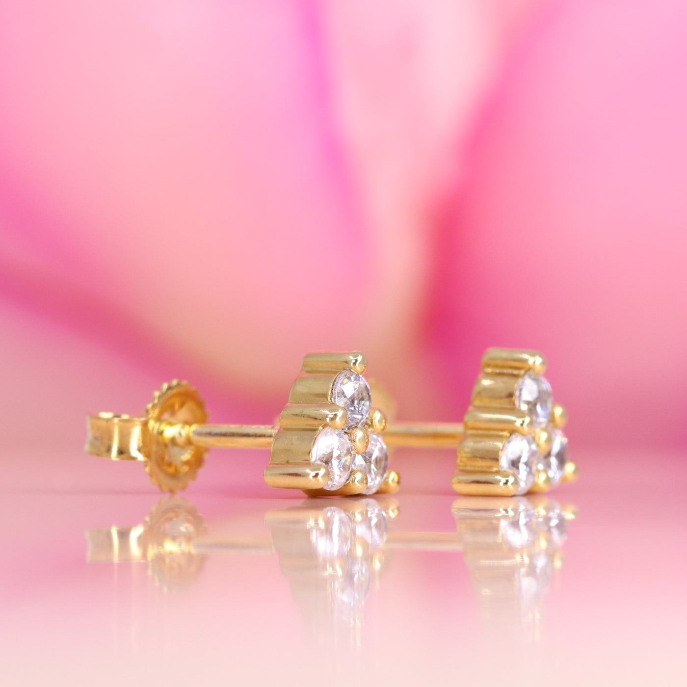 Henrietta - Lab Grown Diamond Set Earrings - Made-to-Order