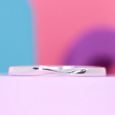 Try at Home Silver Wedding Band Sample Service - Deposit